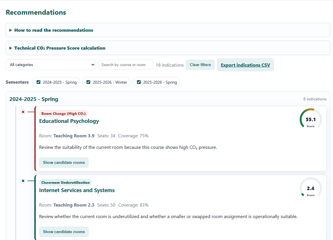Smart Personalized Student Timetable web application
